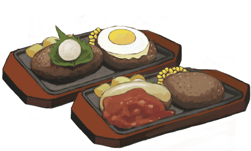 ツインハンバーグ