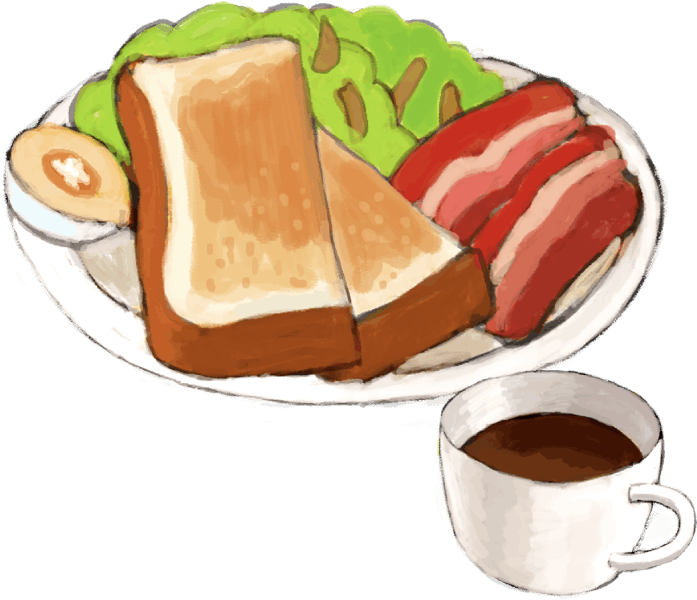 ベーコンモーニング